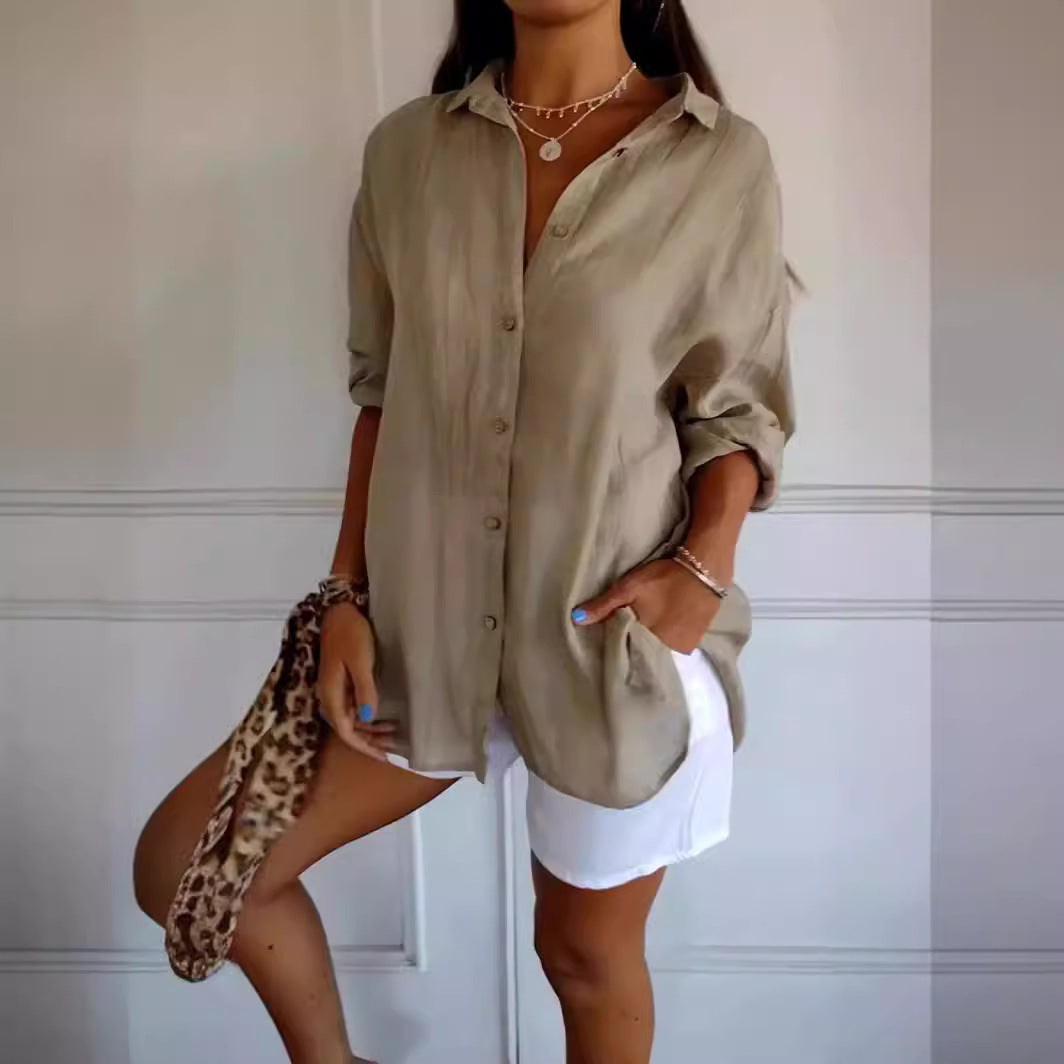Chemise Femme à Plis