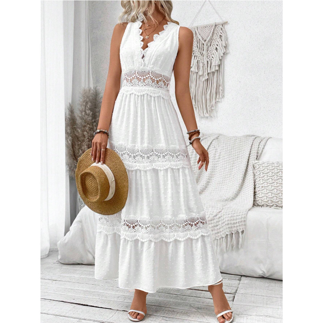 Robe Élégante Col en V