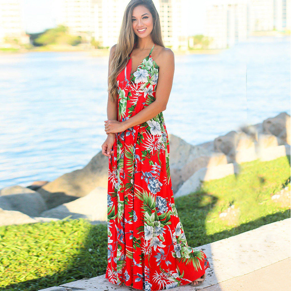 robe longue fluide bohème