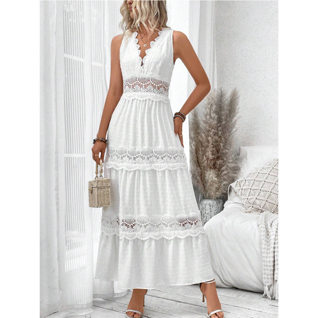 Robe Élégante Col en V