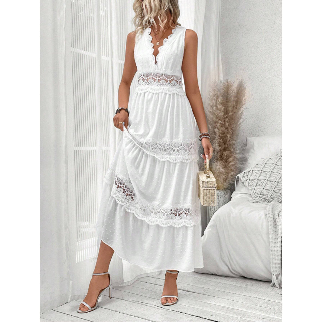 Robe Élégante Col en V