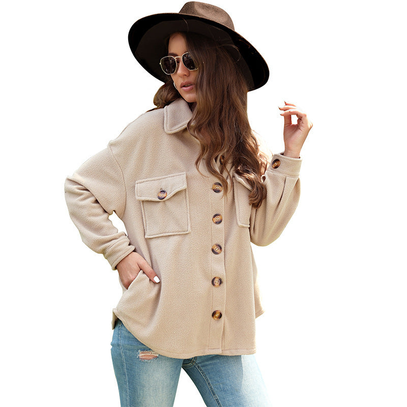 Veste Cardigan Polaire Épais