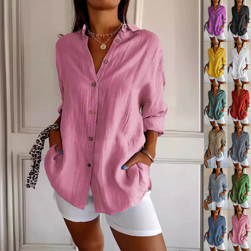 Chemise Femme à Plis