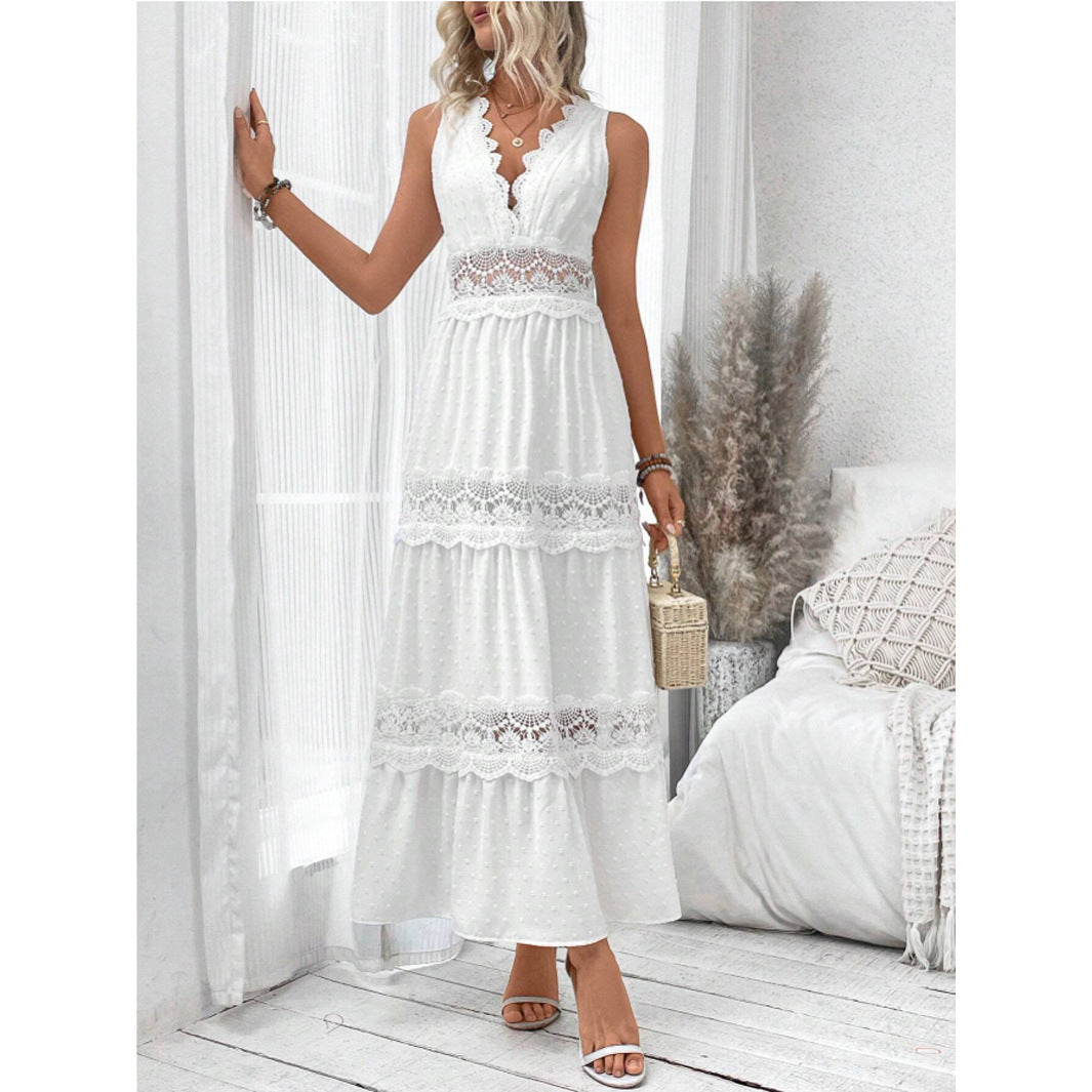 Robe Élégante Col en V