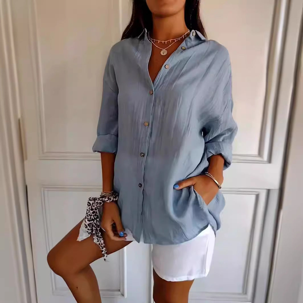 Chemise Femme à Plis