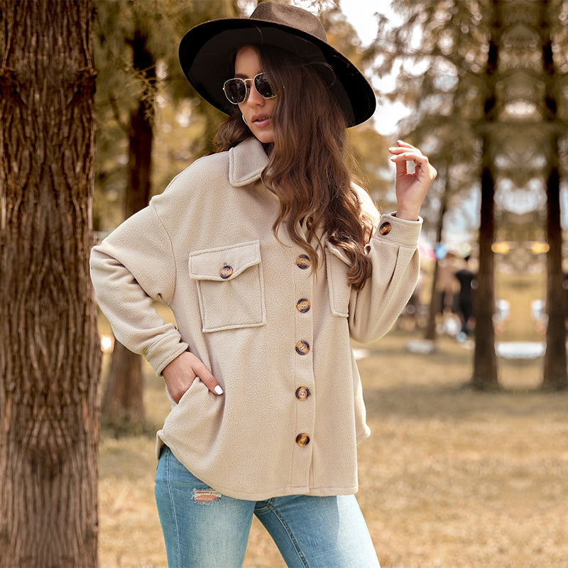 Veste Cardigan Polaire Épais