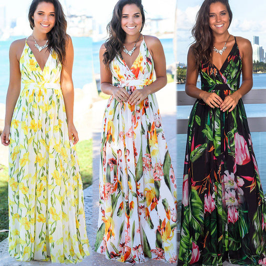 robe longue fluide bohème