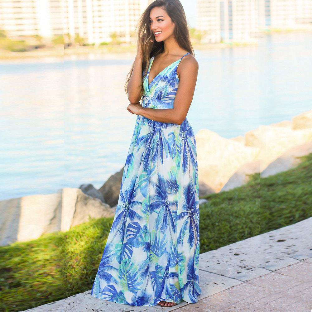 robe longue fluide bohème
