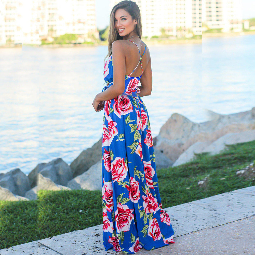 robe longue fluide bohème