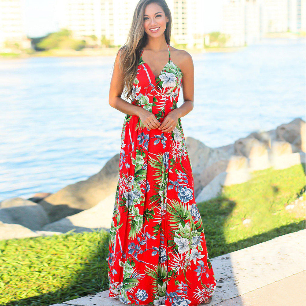 robe longue fluide bohème