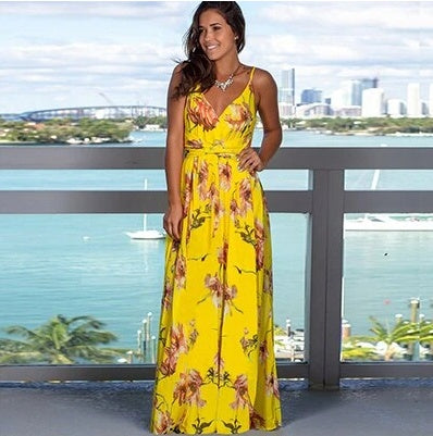 robe longue fluide bohème