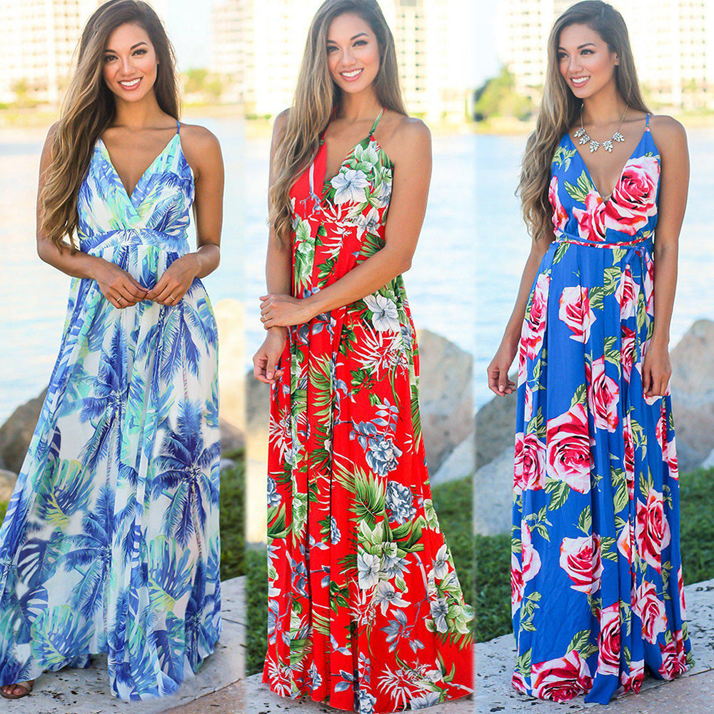 robe longue fluide bohème