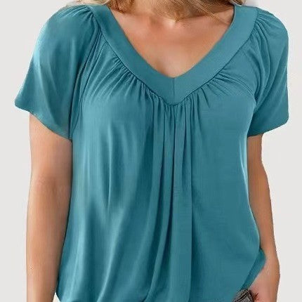 T-shirt col V